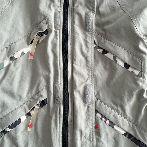 KEMPER army green camo coat boys jacket size 12 - Picture 6 of 10